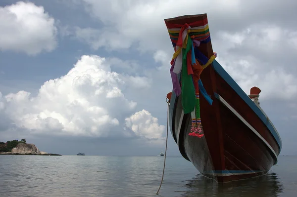 Een Traditionele Thaise Boot Samui Thailand — Stockfoto