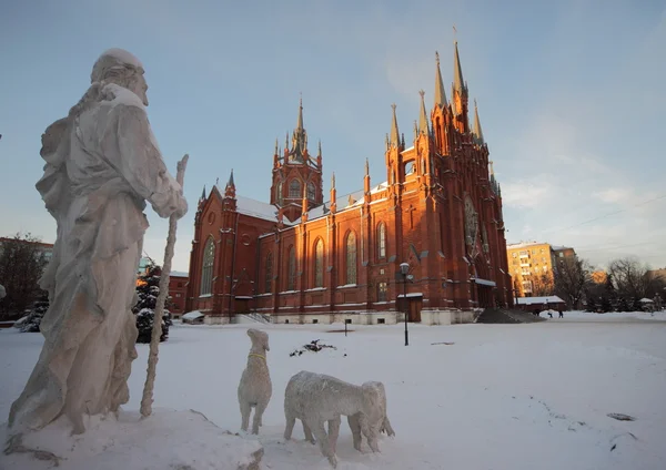Uma Catedral Moscou Rússia Fotografias De Stock Royalty-Free