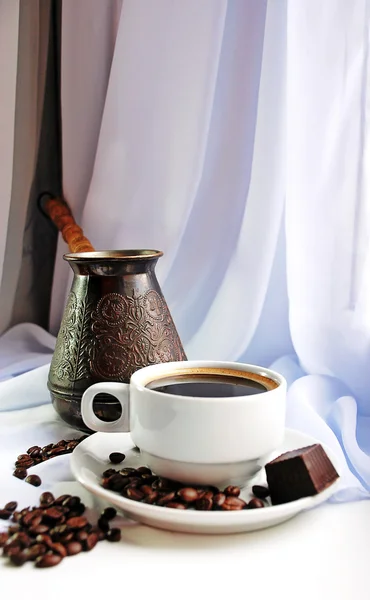 Турция и чашка кофе — стоковое фото