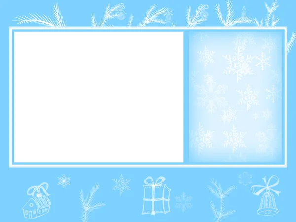 Téli ünnepek kártya — Stock Fotó