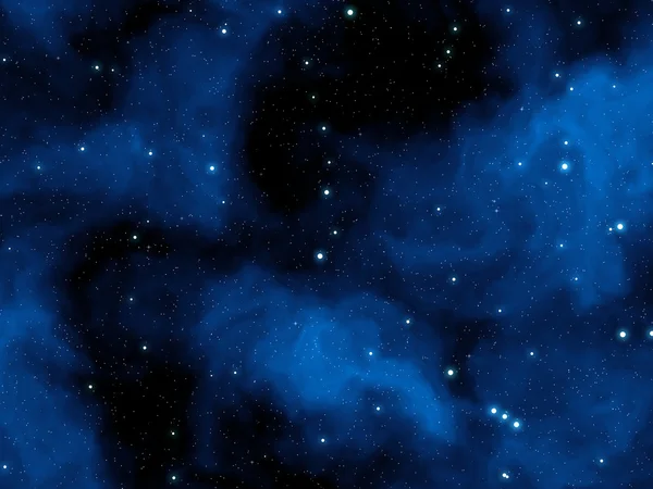 Abstraktní modré noční obloha — Stock fotografie