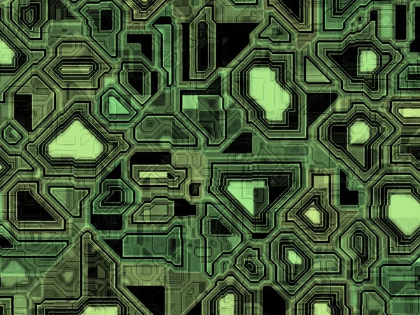 Abstracte high-tech circuits — Stockfoto
