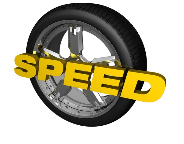 Speed däck — Stockfoto