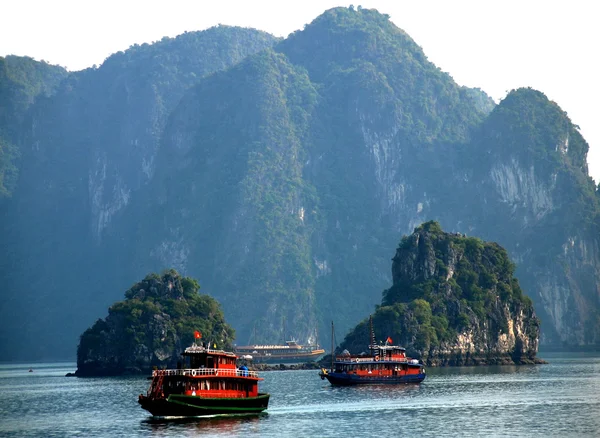 Морское Путешествие Заливе Лонг Вьетнам Стоковая Картинка