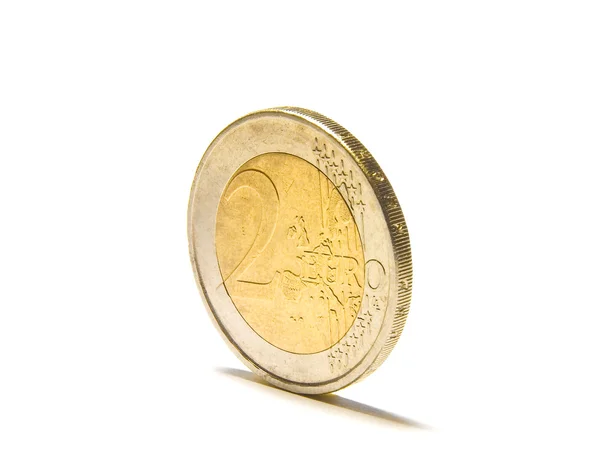 Two euro coin — Stock Photo, Image