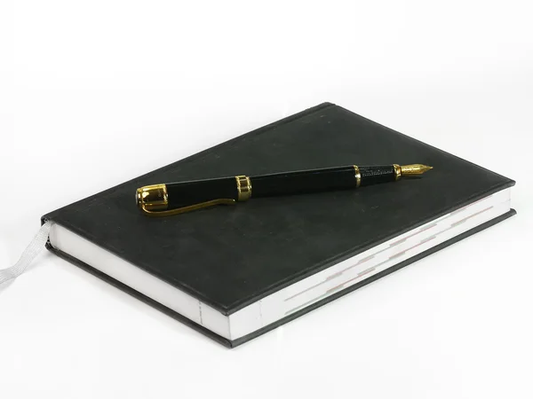 Notebook and pen — Stock Photo, Image