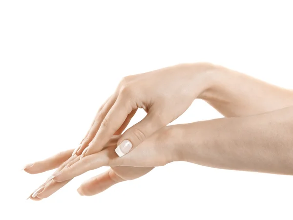 Ruce a prsty — Stock fotografie