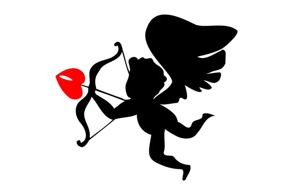 Stock vector Cupid angel