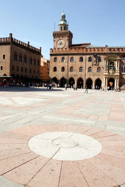 Piazza Maggiore, Bolonia —  Fotos de Stock