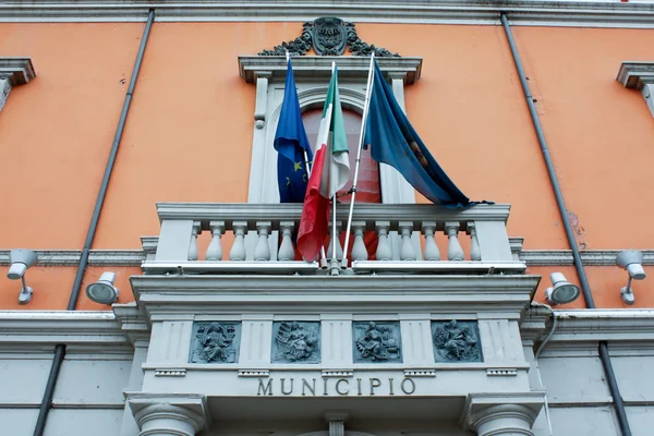 City hall from Bazzano — Stock Photo, Image
