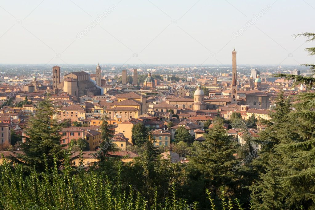 View over Bologna