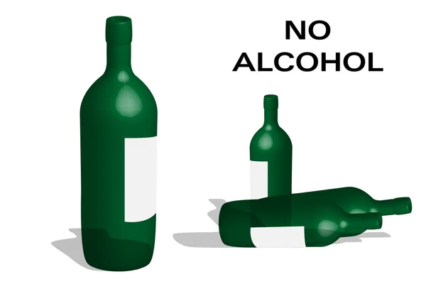 no alcohol bottles clipart