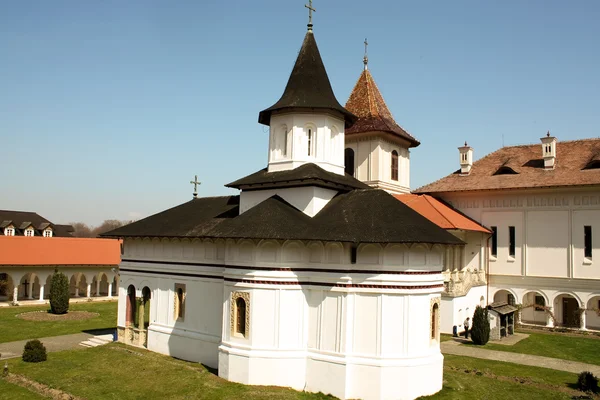 Brancoveanu 修道院从 sambata — 图库照片