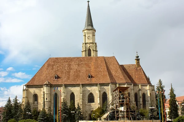 Gotycki kościół — Zdjęcie stockowe