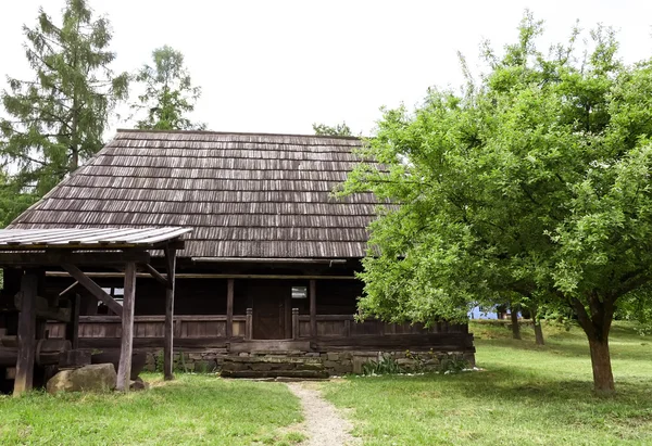 Szene Mit Altem Haus Aus Rumänischem Dorf — Stockfoto