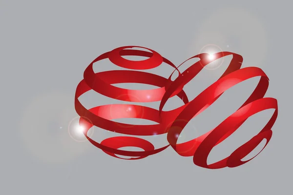 Formes arrondies 3D — Image vectorielle