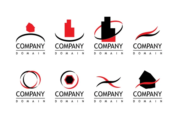 Société de logo — Image vectorielle