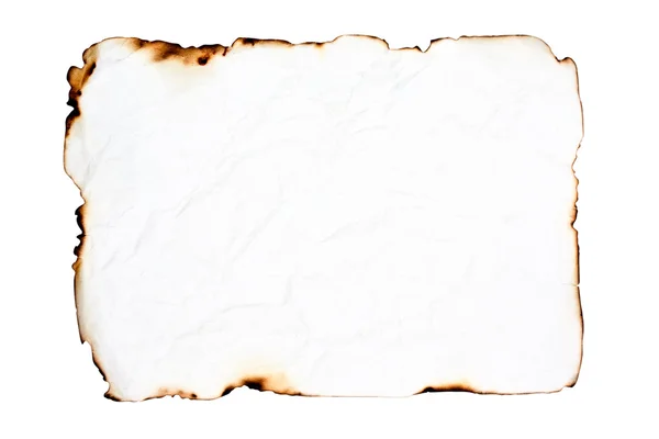 Spalonej papieru — Zdjęcie stockowe