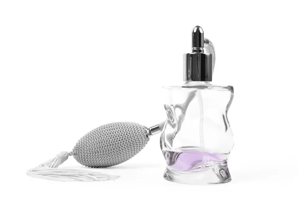 Beyaz Zemin Üzerinde Izole Parfüm — Stok fotoğraf
