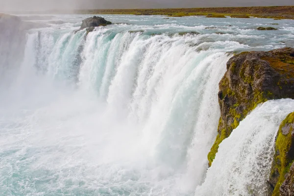 Godafoss waterfal l IJsland — Stockfoto