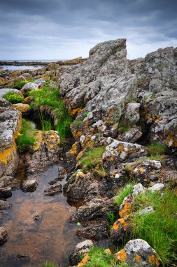 Rocks on Bornholm island, Baltic sea clipart