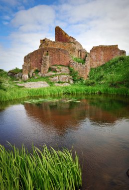 Hammershus kale bornholm Adası