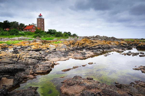 Lighthouse on Bornholm island — Stock Photo, Image