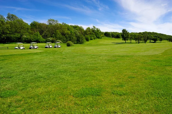 Campo de golf en la isla de Bornholm — Foto de Stock