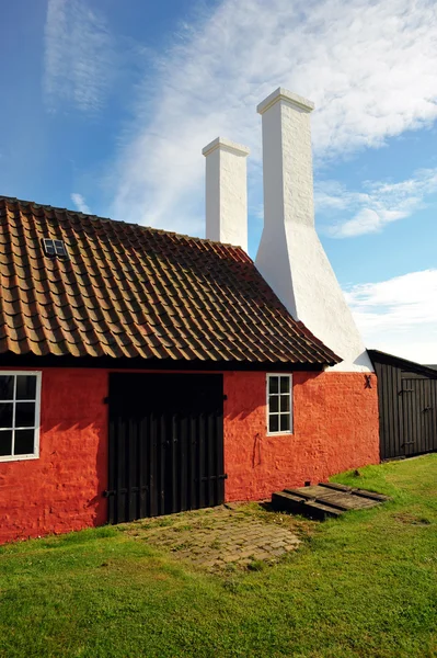 stock image Smokehouse on Bornholm island