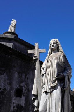 Recoleta cemetery in Buenos Aires clipart