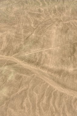 Mysterious lines in Nazca, Peru