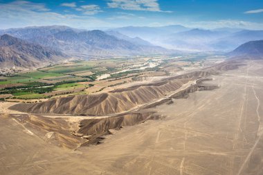 Nazca desert in Peru clipart