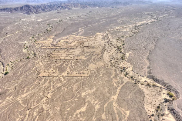 Poušti Nazca v peru — Stock fotografie