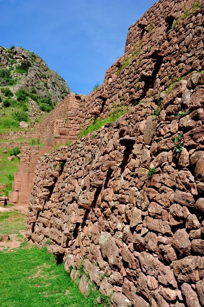 Antiga muralha no Peru — Fotografia de Stock