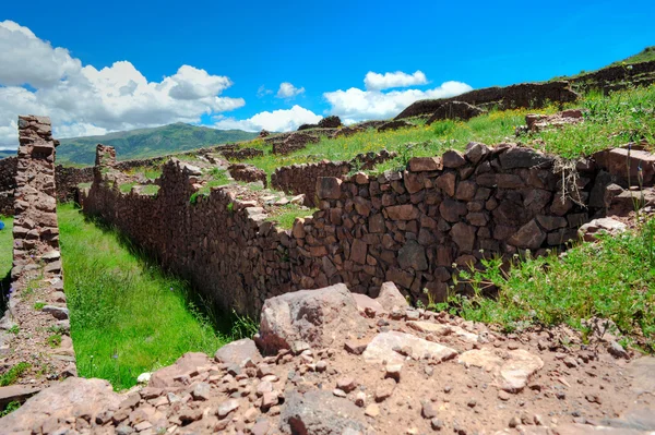 Ancient city in Urubamba Valley, peru — Stock Photo, Image