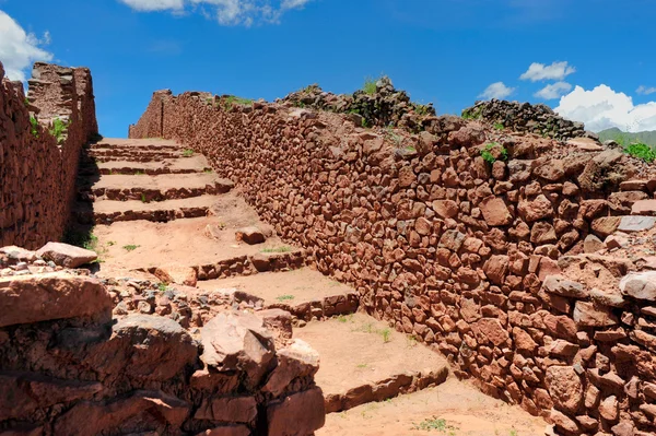 पेरू मध्ये प्राचीन शहर भिंत — स्टॉक फोटो, इमेज