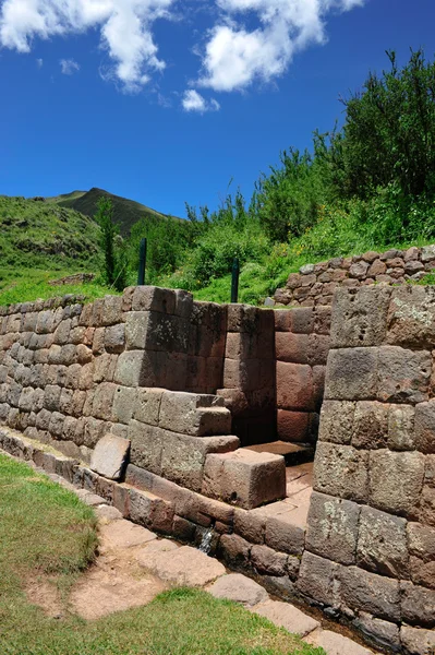 Part of ancient wall in Peru — Stock Photo, Image