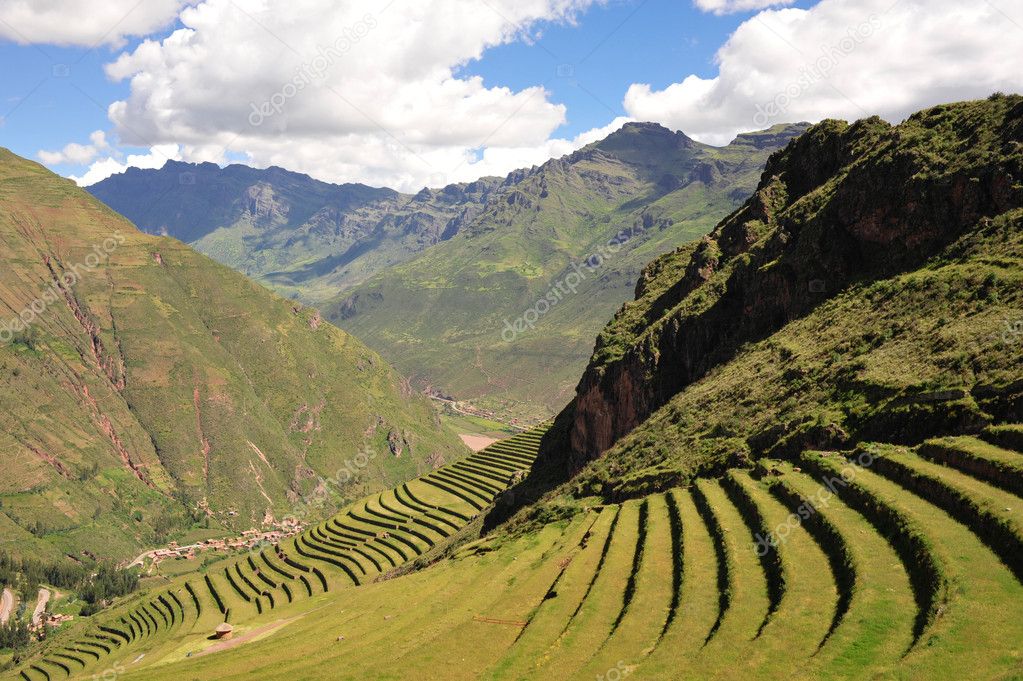 Hillside terraces near Cuzco
