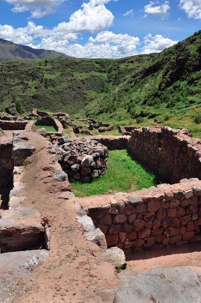 Ruínas da antiga cidade Inka — Fotografia de Stock