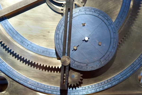 Vieux mécanisme d'horloge — Photo