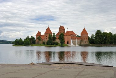 Litvanya Trakai Kalesi