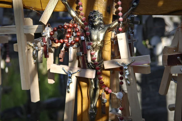 Detalle de cruces en Lituania —  Fotos de Stock