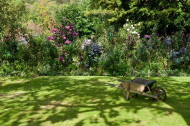 Monet's garden clipart