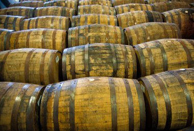 Whisky barrels clipart