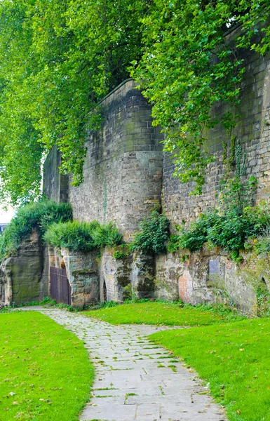 Muralla del castillo de Nottingham —  Fotos de Stock