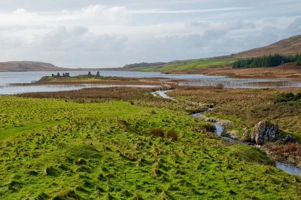 Eilean Mor Loch Finlaggan — Fotografia de Stock