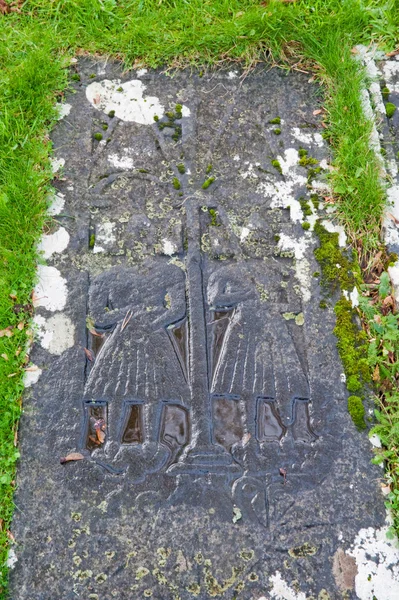 Losa funeraria Kildalton — Foto de Stock