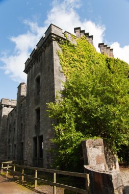 Building on Armadale castle grounds clipart