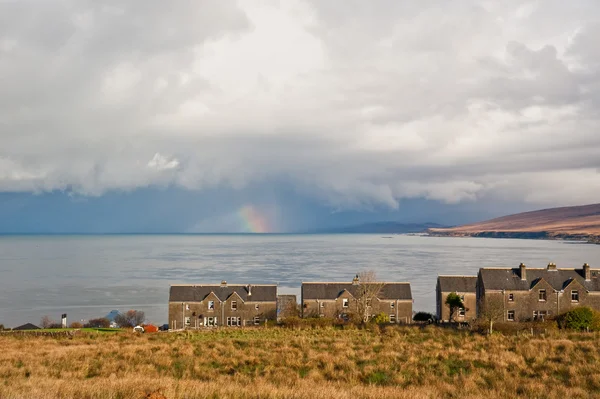 Islay houses — Stock Photo, Image