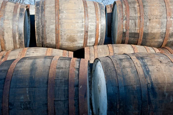 ウイスキー樽 — ストック写真